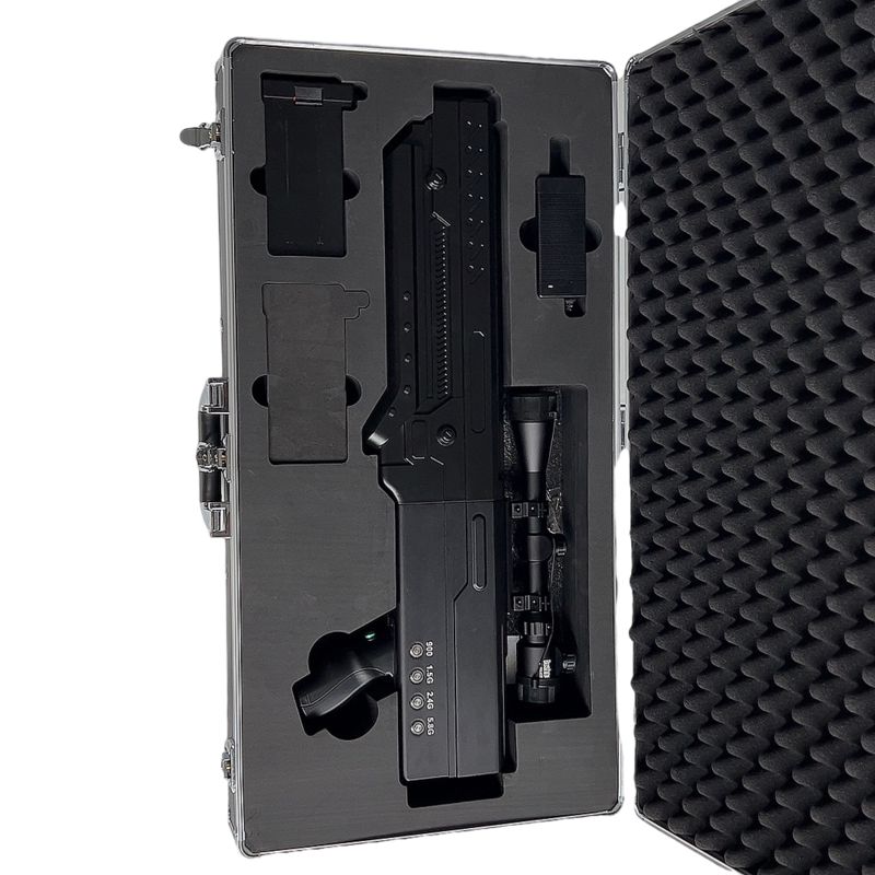  吉水手持便携式枪型低空防御反制四通道B型